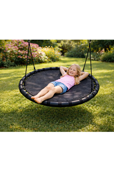 varioshop ® nest-style children's swing, 100 cm diameter, height-adjustable, ...