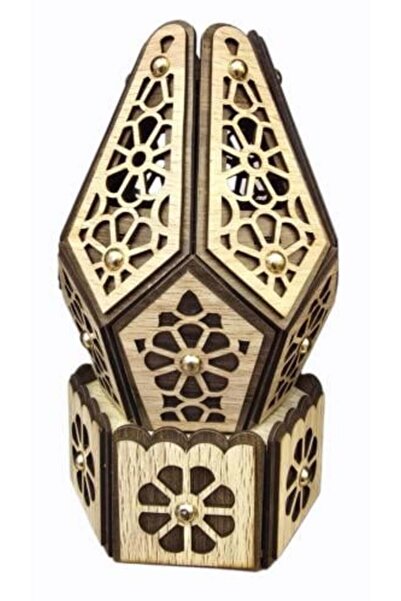 lovecrazy Wooden Incense Burner Made of Two Pieces of High-Quality Wood and a...