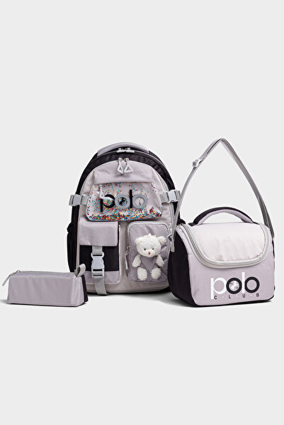 Mypolo Starlet 3-Piece School Set - Backpack, Thermal Lunch Bag, Pencil Case,...