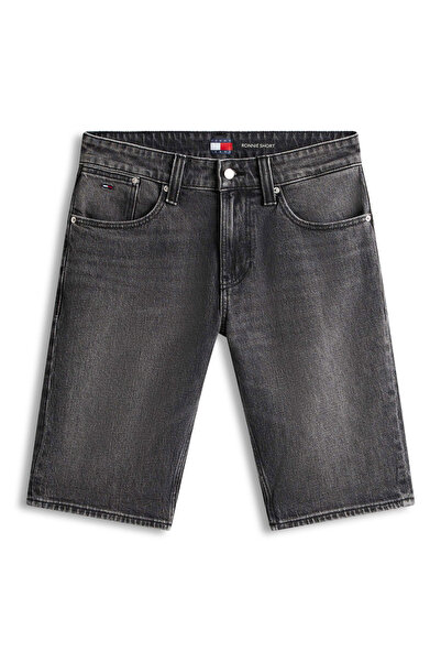 Tommy Jeans Siyah Erkek Denim Şort DM0DM229761BZ Siyah Denim Şort