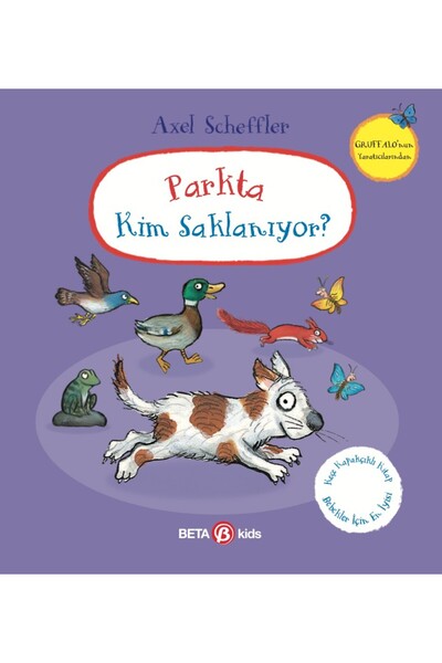 Beta Kids Yayınları من يختبأ في حديقة بيتا للأطفال؟ كتاب بغطاء من اللباد
