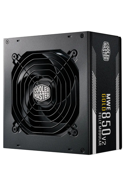 Cooler Master مزود طاقة MWE Gold 850 V2 ATX 3.0 معياري بالكامل - أسود