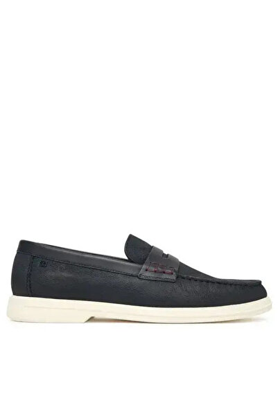 Tommy Hilfiger Ανδρικά Δερμάτινα Loafers Navy Μπλε FM0FM05785-DW5