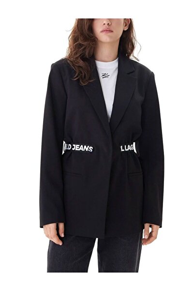 Karl Lagerfeld Γυναικείο Σακάκι Μαύρο Jeans B1W14024-999 BLACK