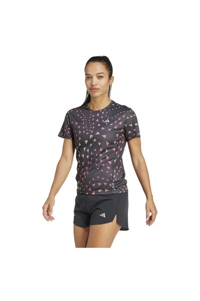 adidas Femei& # x27;s Tricou cu mânecă scurtă Run It Graphic Aeroready XS