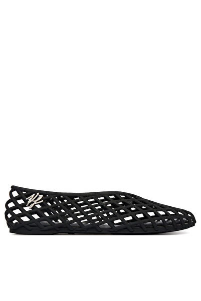Karl Lagerfeld Γυναικείες Μπαλαρίνες Μαύρες KL80036-V00-Black