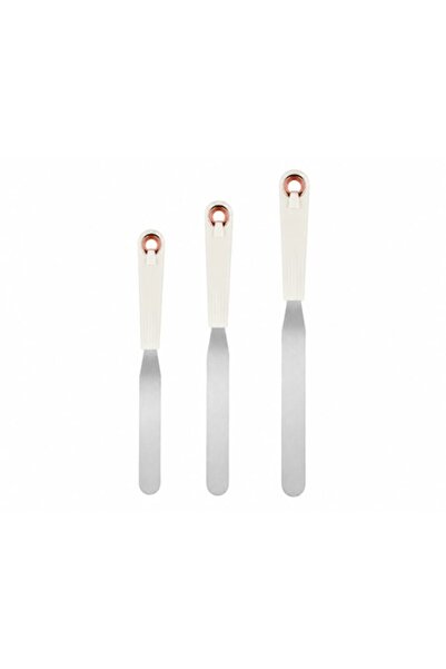 OEM Set of 3 Stainless Steel Cake Spatulas, Ideal for Icing and Cakes, 15 / 2...