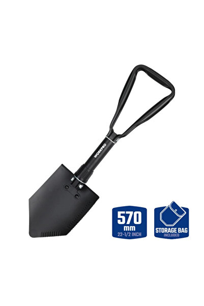Workpro WP335006 570MM Katlanabilir Çok Amaçlı Profesyonel Kamp Küreği