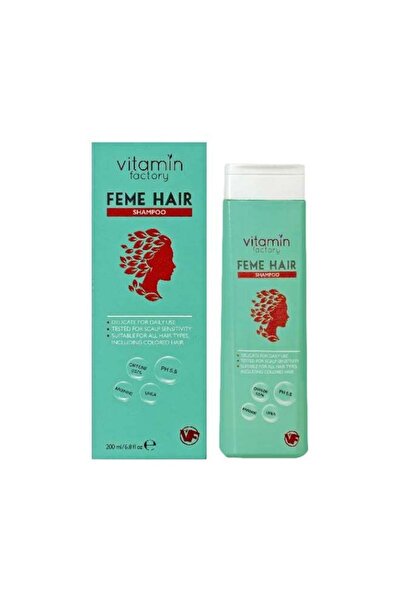 Vitamin Factory Feme Hair Shampoo moisturizing and protective Shampoo, well b...