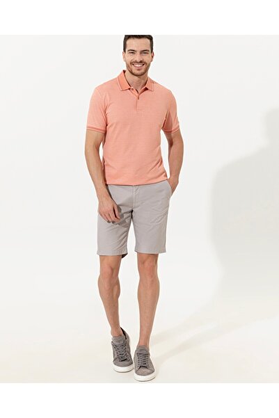 Pierre Cardin Gri Regular Fit Bermuda Şort
