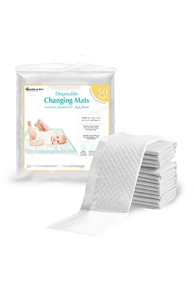 Bumble & Bird - Disposable Changing Mat - White - Pack of 50