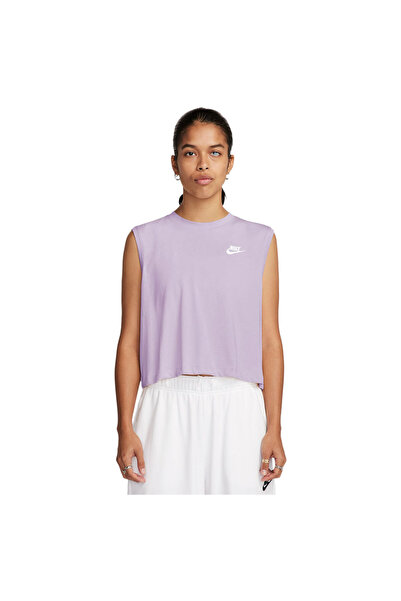 Nike Femei& # x27;s Sportswear Club Top scurt fără mâneci XS
