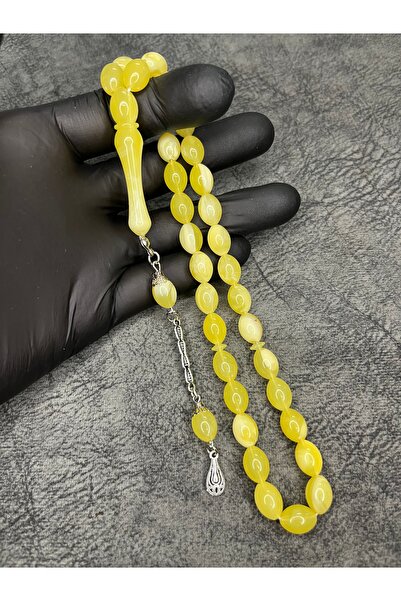 Mos Tespih Arpa Cut High-End Beirut Drop Amber Prayer Beads