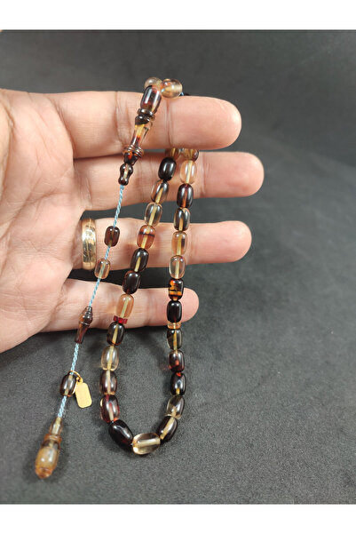 İskeçe Tesbih Mehmet Mercan Masterpiece İmame Bracelet Handmade Fire-I Amber ...