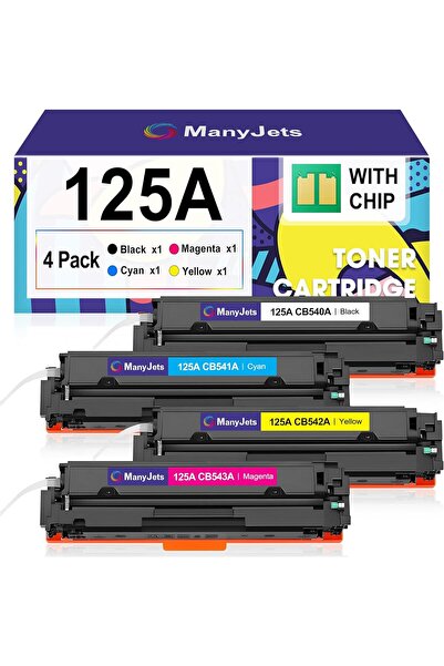 HP CB540A TONER/125A Color LaserJet CP1215 CP1515n CP1518ni CM1312nfi Printer...