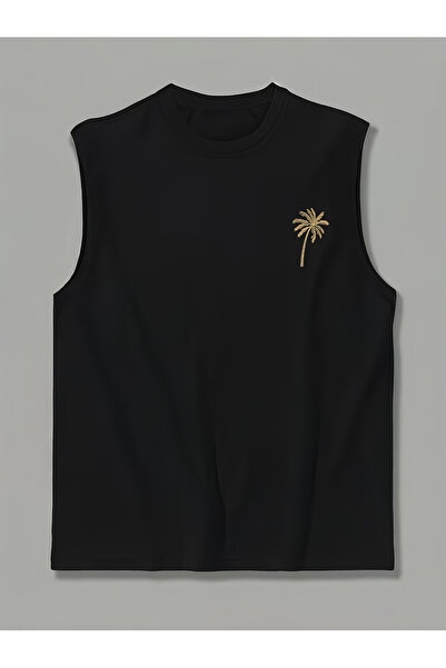 valeriae bellanova Tricou fără mâneci pentru bărbați, supradimensionat, cu de...