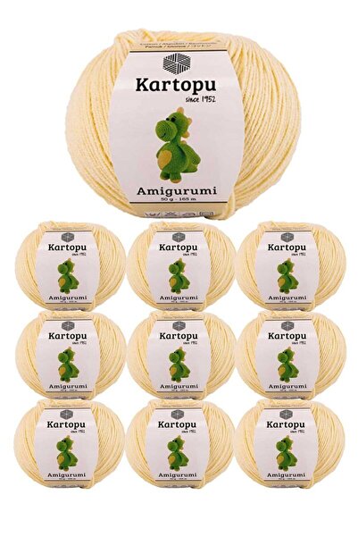 atastore2017 10 Pieces Amigurumi Hand Knitting Thread 50gr 331