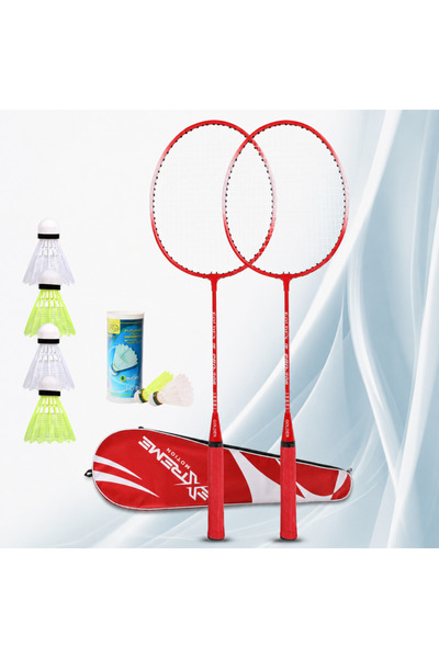 RCO Set Rachete Badminton pentru Recreere – 2 Rachete, 6 Fluturasi si Husa de...