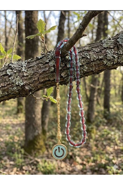 Tesbihcim Çeken Bilir Special Tasseled Acrylic Prayer Beads
