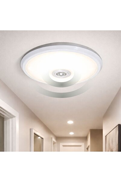 DELIGHT Plafoniera Led cu senzor de miscare reglabil Ã˜290x95mm, 18W=115W, 65...