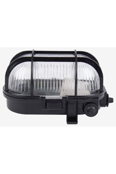 DELIGHT Lampa Bat 60W Ip44 Ovala+Grila