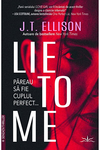 Prestige Lie to Me by J.T. Ellison - Romanian Paperback Thriller, 456p (2026)...