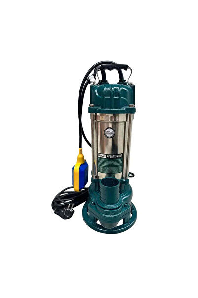 Brillo Dirty water pump 1500 W with float – Maximum flow 23 mc/h, shredder an...