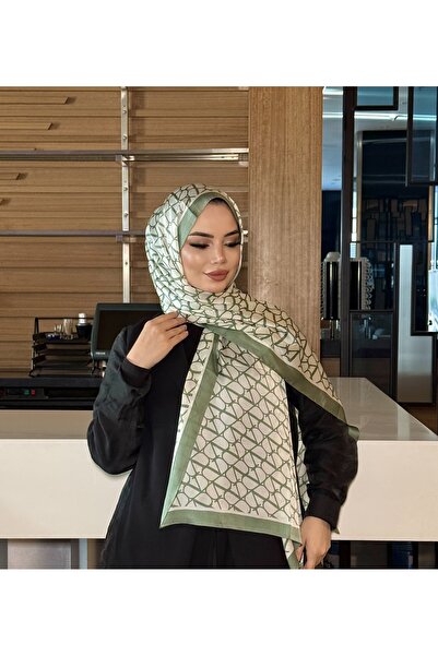 tomrisboutique Luxury Voile Silk Shawl Hijab Foulard Scarf Shawl V Pattern 70...