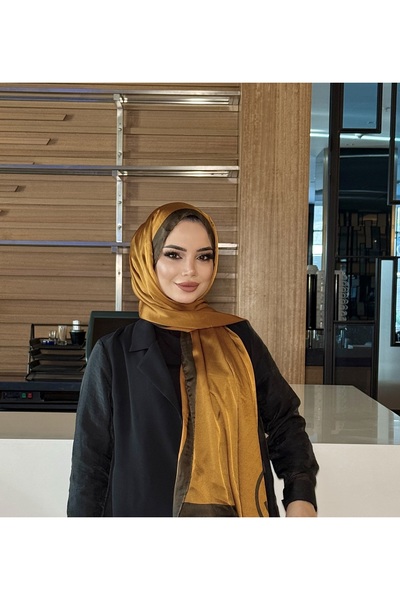 tomrisboutique Luxury Voile Silk Shawl Hijab Foulard Scarf Shawl 70 X 180 cm