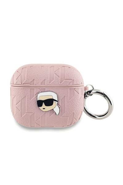 Karl Lagerfeld KLA3PGKIPP Apple AirPods 3 cover Monogram Karl Head pink