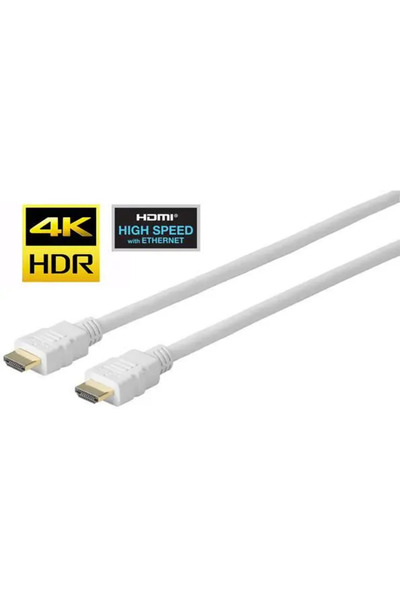VivoLink Cablu HDMI Profesional Alb 7.5m Ultra Flexibil