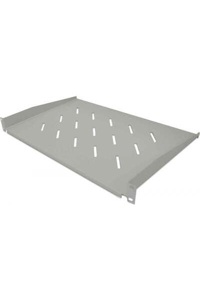 Intellinet 715096 Placă 1U 350mm pentru rack 19 ", 2 puncte de atașare, perfo...