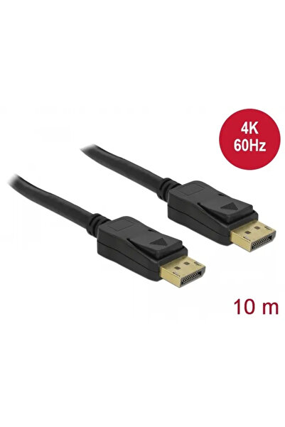 DELOCK Cablu DisplayPort Masculin/Masculin 10m 4K 60 Hz