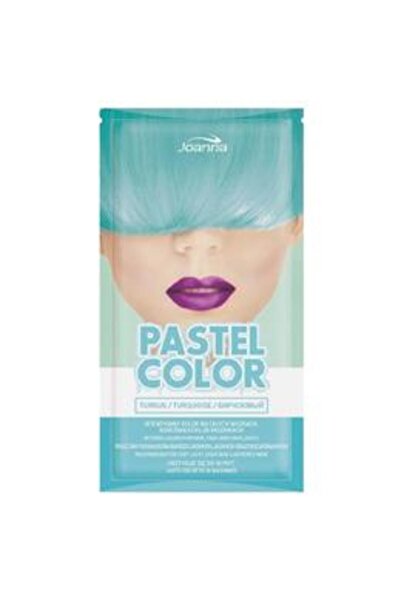 JOANNA Sampon Colorant Semipermanent Turcoaz - Pastel Color Turquoise, 35 g