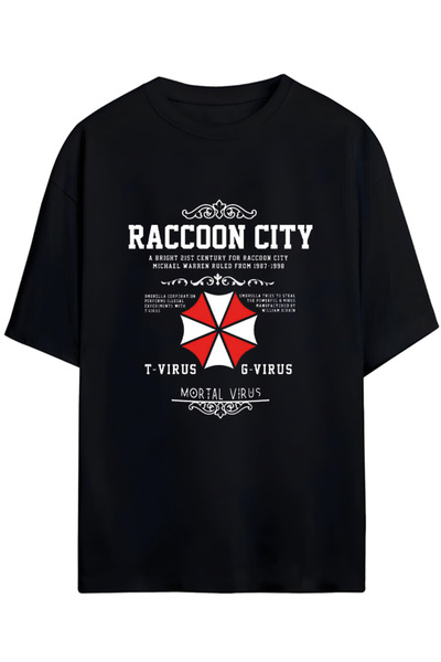 Grafftee Clothing Resident Evil Design Premium Print Quality 100% Cotton Unis...