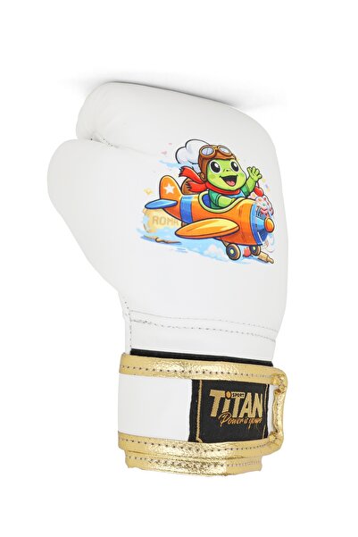 Titan Sport Children's Boxing Gloves White Alien Turtle Model