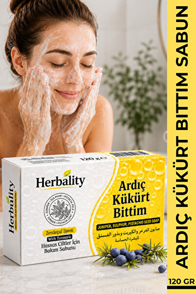 herbalıty Juniper Sulfur Bıttım Soap 120Gr