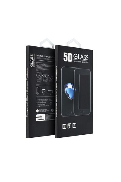 OEM Sticlă securizată 5D cu adeziv integral - pentru iPhone 15 Plus (Anti-spi...