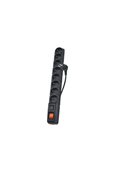 Acar Ltd Power strip Acar S8 Dual anti-surge 8 sockets 1.5 m black (W1749)