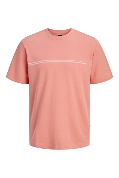 Jack & Jones تي شيرت JCOFUSION CHEST BRAND SS CREW NOOS