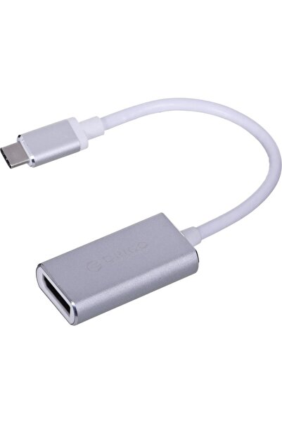 Orico Cablu adaptor XC-103-SV-BP USB-C - DisplayPort, Tată/Mamă, 4K la 60Hz, ...