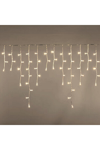 Zumzeria Curtain Light Installation with 200 LED Bulbs Connectable 7m - Warm ...
