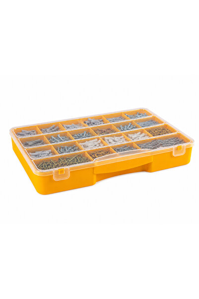 FERAH PLASTİK Ev Tamir Organizer Seti Vida Dübel Kutusu Hırdavat Düzenleyici ...
