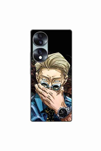 OEM Husa compatibila cu Honor 70 Silicon Gel Tpu Model Jujutsu Kaisen Kento N...