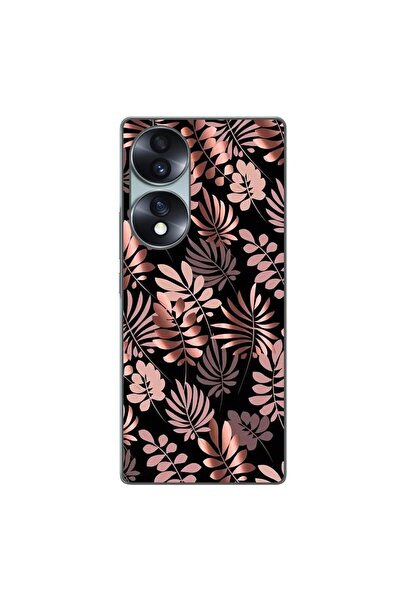 OEM Husa compatibila cu Honor 70 Silicon Gel Tpu Model Bronze Paradise