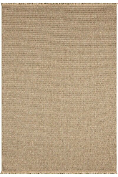 Vog Halı KORDANO Bej Dokulu Doğal Sisal Saçaklı Modern Kilim Kolay Temizleneb...