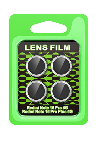 NewFace Ilkeshop Redmi Note 15 Pro 5g Raze Metal Camera Lens (213104) - Silver
