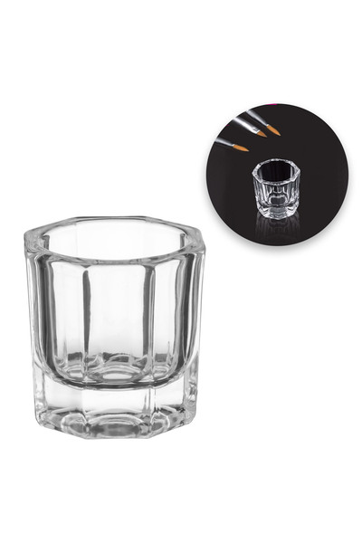 Zumzeria Glass Cup for Acrylic & Acrygel Liquid Ø3x3cm - 10ml
