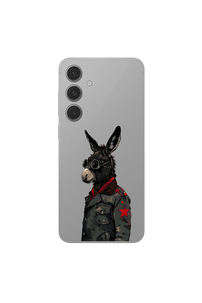 PPKin Cool Animal 1 Design Transparent Case Compatible with Samsung Galaxy S2...