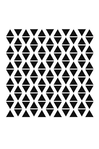 Eni Design 3D Στένσιλ, Μιλάνο, 50x50 εκ., επαναχρησιμοποιούμενο, πλαστικό, λευκό